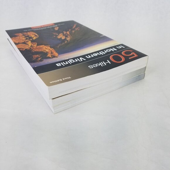 3 Outdoor Books- 50 Hikes in Northern Virginia, Best In Tent Camping VA & WV - Picture 4 of 13